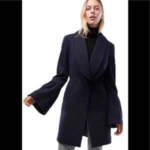 Bell Sleeve Navy Peacoat sz.M